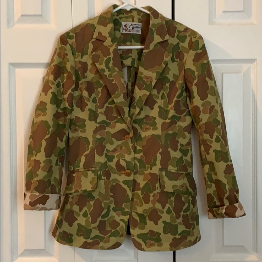 Imogene + Willie Camo Blazer
